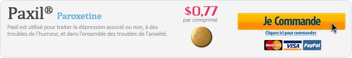 Acheter Medicament Paxil 30 mg En Ligne France